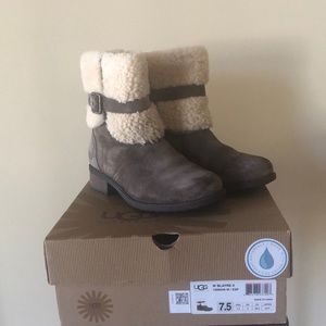 Ugg W Blayer II leather boots women’s size 7.5